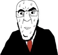 clothes glasses stubble suit sweating variant:godjak // 255x242 // 15.1KB