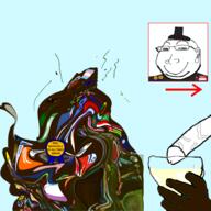 (nameroach) cum_slut fantasy garf_(user) garf_the_shitskin_hybrid_cat meta:namefags piss rior-z(usercum subvariant:massjak tvrkicwvrriorforyuo urine variant:gapejak wine_glass // 2048x2048 // 2.7MB