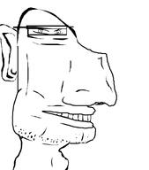 bald big_nose ear glasses judaism neck nose nuvariant smile ugglyson ugly variant:ugglyson // 840x953 // 14.5KB