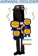 aryan_soldier_(user) award black_skin brown_eyes finland fnf_pedo israel map_(pedophile) nigger pedophile red_eyes shitskin slopjack tranny variant:kuzjak // 500x720 // 62.7KB