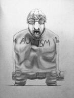 artist:entiral autism crying drawfag drawing glasses hair nintendo pencil_drawing shading soyjak stubble variant:rupturejak video_game // 3072x4080 // 6.3MB