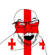 angry country flag georgia glasses jacksepticeye looking_at_you mustache open_mouth soyjak stubble teeth variant:feraljak youtube // 1500x1500 // 26.8KB