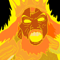 armor beard burning crown dark_souls flame gwyn_lord_of_cinder(dark_souls) hair no_glasses variant:feraljak // 1025x1025 // 68.3KB