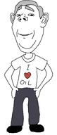 george_bush_jr hair i_love oil powerup_comics president smile subvariant:wholesome_soyjak t-shirt variant:gapejak // 812x1930 // 19.4KB