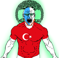 Crann_Bethadh aberdeen blue_skin buff celtic celtic_cross flag:turkiye glasses glowing glowing_eyes green_eyes ireland orange_hair picts scotland scottish screaming subvariant:the_beast trend:celtic turkiye tvrkceltic variant:bernd // 814x810 // 260.6KB