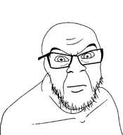 bald closed_mouth glasses looking_at_you stubble transparent_background variant:feraljak white_skin // 820x900 // 73.7KB