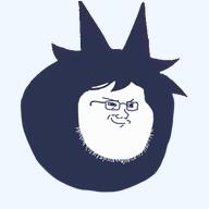 animal animal_ears beard cat closed_mouth eyebrows fpe fundamental_paper_education glasses hair looking_to_the_right meta:coal meta:leaky miss_circle smug stubble subvariant:soyak_(smug) variant:soyak wrinkles // 400x400 // 27.0KB