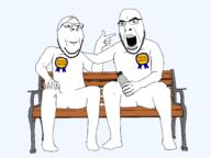 arm award bench calm full_body glasses leg meta:tagme open_mouth smile soy soylent soylent_bottle stubble subvariant:wholesome_soyjak transparent_background variant:cobson variant:gapejak // 2000x1500 // 82.7KB