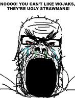 anti_anti_soyjak bloodshot_eyes crying glasses hairy mucus open_mouth soyjak stubble text variant:a24_slowburn_soyjak // 600x782 // 207.3KB