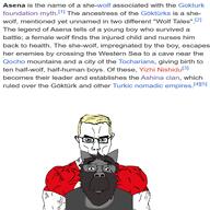 Turkic_mythology asena blue_eyes buff furfag furnigger furry muscles subvariant:muscular_chud subvariant:trannyfur turkic turkiye variant:bernd variant:chudjak white_skin wolf yellow_hair zoophile // 4096x4096 // 940.2KB