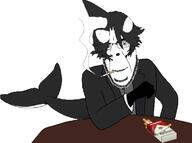 cigarette dolphin fotm funamusea glasses hair op_is_a_retarded_lazy_faggot_for_not_tagging_his_own_shit smile smoking stubble table tranny troonslop variant:cobson // 2312x1720 // 356.6KB