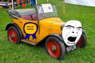 award brum car grass irl irl_background nascar pun variant:cobson yellow // 1800x1200 // 1.1MB