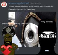 2soyjaks Warrior-Z(user) arm beard brown_eyes burqa discord glasses heart holding_object namefag_drama open_mouth soyjak subvariant:chudjak_front subvariant:tetojak text variant:chudjak variant:feraljak yellow_teeth // 1080x1039 // 872.8KB