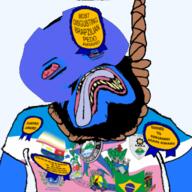 ack award bloodshot_eyes deformed discord faggot flag:brazil flag:espírito_santo flag:minor_attracted_person gooner hanging janzyalgo_(namefag) pedophile slopjak subvariant:science_lover variant:markiplier_soyjak // 750x750 // 585.5KB