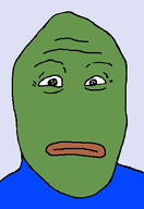 amphibian blue_shirt green_skin lips meta:tagme mouth_closed no_glasses no_stubble pepe_the_frog red_lips subvariant:vlodgar variant:vlodson // 343x500 // 3.4KB