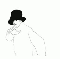 arm beard clothes ear had hand jamiroquai leg move soyjak stubble variant:unknown virtual_insanity // 722x720, 1s // 116.8KB