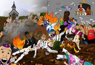 amphibian art bbc blacked blood bluepill catholic catholicism church classical_art_parody clothes crowd crown discord doctor drawn_background ear facebook fire frog glasses goyslop hair hat judaism king lgbt multiple_soyjaks nas:janny nas:pepe nas:wojak open_mouth painting pastor pepe pepe_the_frog queen_of_spades raised_fist_(symbol) reddit rope soyjak stubble subnas:apu subnas:boomer subvariant:feralsquirrel swastika tattoo text tongue tranny trend:squirreljakking twitter variant:bernd variant:chudjak variant:cobson variant:el_perro_rabioso variant:feraljak variant:gapejak variant:markiplier_soyjak variant:nojak variant:soyak variant:two_pointing_soyjaks white_skin wholesome // 1920x1311 // 1.2MB