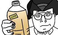 cum glasses kingcobrajfs meta:tagme painted_nails pirate_hat raised_eyebrow smirk stubble // 430x259 // 17.7KB