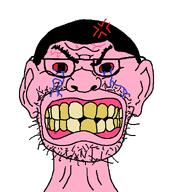 bloodshot_eyes chud crying leaking_clitty seething variant:chinkson // 570x597 // 21.0KB