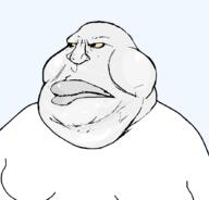 angry closed_mouth fat gynaecomastia meximutt mutt muttoid obese series:muttverse template transparent_background variant:meximutt white_skin yellow_sclera // 888x849 // 19.4KB