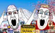anime anime_girl anti_anime armor art bloodshot_eyes blue_eyes bocchi_the_rock castle city cowboy_bebop cyberpunk emperor_meiji glasses hand imperial_japan irl irl_background italy j_pop japan mount_fuji mountain nazism open_mouth purple_hair samurai stubble sword torso tranny ukiyo-e vaporwave variant:ppp warning yellow_hair yukio_mishima // 2000x1233 // 2.0MB