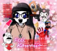3soyjaks agugu heart jartycuck mymy ongezellig sanrio subvariant:wholesome_soyjak variant:gapejak variant:meximutt variant:soytan // 1008x906 // 1.1MB