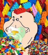 baba baby binky caca closed_mouth lego low_quality low_resolution nose pacifier small_eyes smile stubble subvariant:henry subvariant:wholesome_soyjak variant:gapejak // 809x933 // 42.0KB