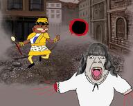 amputee blood blood_spray dismemberment fear_and_hunger hair open_mouth spurdo_sparde teeth tongue tranny variant:bernd yellow_teeth // 800x640 // 692.2KB