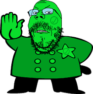 angry bald baton checkmark clenched_teeth clothes disgruntled eyebrows forehead_lines full_body glasses green_skin hand last_warning looking_at_you meta:namefags mustache nose officer police police_man_ganson shoe soycheckmark_(user) star stubble subvariant:mustached_gapejak teeth transparent_background uttp v-shaped_eyebrows variant:gapejak // 1000x1019 // 29.8KB