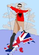 Albania_rules_the_waves albania british chud earth island rules the_rhodes_colossus // 5605x7938 // 5.8MB