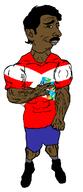 animal arm black_eyes blue_shorts brown_skin buff closed_mouth clothes ear fish flag:assam full_body gift_card glasses hair hand india indian laughing light_blue_shorts looking_to_the_right meta:nas meta:op_took_a_selfie_of_xerself nagaland pajeet pajeetjak saar shoe smile soyjak subvariant:chudjak_front subvariant:unbotheredchud subvariant:unbotheredpajeet t50_eyes variant:chudjak variant:pajeetjak vein ya_kuch_aur // 549x1268 // 104.6KB