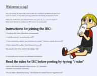 4chan admin anime board drinking hair irc ircjak moderator nate q_(soyjak_party) rules sitting soy soy_milk soy_parody soyjak_party stubble variant:unknown wordswordswords yellow_hair yotsoyba // 913x720 // 239.0KB