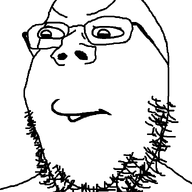 420 angry beard glasses soyjak stonetoss stubble variant:gapejak weed // 600x800 // 26.1KB
