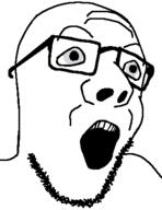 open_mouth soyjak teeth variant:npesta2 // 316x410 // 7.0KB