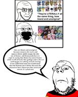 3soyjaks angry anime closed_mouth excited fumo funko_pop germany hand hands_up soyjak speech_bubble stubble text touhou variant:gapejak variant:soyak video_game weeb // 1600x2000 // 889.8KB