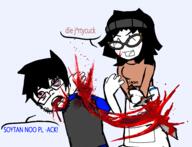 bloodshot_eyes glasses jake jakparty_soy open_mouth stubble sword trend:jartycuck variant:soytan variant:unknown // 4342x3334 // 1.1MB