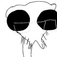 alien beard bug glasses mars open_mouth variant:venujak venus zeta_reticula // 255x255 // 42.7KB