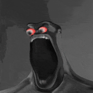 angry grey_skin mouth_open nas:gigachad red_eyes speaking subnas:gigabud