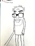 arm art bat black_and_white brainrot closed_mouth drawfag drawing glasses hand ink italian_brainrot leg lips meta:soytober meta:soytober2025 stick stubble text tung_tung_tung_sahur variant:sobot // 3000x4000 // 4.8MB