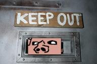 door keep_out sign subvariant:impish_amerimutt // 500x332 // 49.0KB