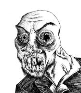 angry artist:doddermod bloodshot_eyes booger collared_shirt detailed drawfag drawing rage rotten_teeth rotting seething variant:feraljak // 1750x2000 // 354.7KB