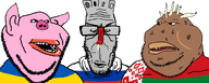 belarus flag:belarus flag:russia flag:ukraine pig potato russia slavic subvariant:euromutt subvariant:impish_amerimutt ukraine variant:impish_soyak_ears variant:markiplier_soyjak variant:meximutt vatnik zigger // 1718x692 // 104.5KB