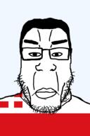 closed_mouth flag flag:utrecht glasses hair lips merge netherlands neutral soyjak stubble subvariant:chudplier transparent transparent_background utrecht variant:chudjak variant:markiplier_soyjak // 600x900 // 15.5KB
