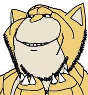 beard cat_ear chin claw ear grin hands_on_face meta:this_was_made_months_before_this_was_posted_award nintendo pangolin png pokemon pokemon_rby sandshrew three_fingers transparent_background variant:impish_soyak_ears video_game yellow_skin // 598x650 // 256.8KB