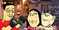 3soyjaks Chudjak_vs_Annabelle abuse arm asian beating blood boxing boxing_glove bruise china crying domestic_violence everlast eyelashes female fight flag:china frown glasses hair hand looking_at_you sad smile soyjak subvariant:annabelle subvariant:wholesome_soyjak tear template transparent_background variant:chudjak variant:gapejak variant:impish_soyak_ears woman yellow_skin // 1920x1000 // 1.8MB