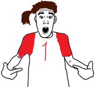 autism brown_hair eyelashes female girl jersey looking_at_viewer lynn_loud_jr. nickelodeon pointing the_loud_house variant:shirtjak // 618x556 // 57.9KB