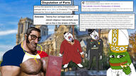 2soyjaks TAD ack atheism atheistcuck atheistslop bible bloodshot_eyes buff catholic catholicism christian_cross christian_identity christianity church coins cross crucifix disputation_of_paris fedora flag:france france french_text frog frognigger frogposting hanging holy_bible irl_background jewish_nose judaism judas mge mge_brother necklace open_mouth pepe pepe_the_frog persecution pope reddit rick_and_morty science scripture sniper_(tf2) suicide team_fortress team_fortress_2 tongue total_atheist_death variant:bernd wine // 1920x1080 // 591.7KB