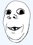 deformed smile soyjak stubble subvariant:emmanuel subvariant:wholesome_soyjak variant:gapejak // 600x800 // 65.1KB
