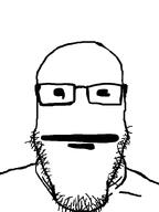beard closed_mouth poker_face rage_comic simple soyjak subvariant:neutralplier variant:markiplier_soyjak // 600x800 // 6.3KB