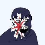 angry flag flag:hokkaido flower glasses hair hokkaido japan looking_at_you mustache open_mouth plant soyjak stubble teeth todofuken transparent_background variant:feraljak // 1500x1500 // 115.6KB